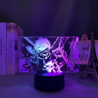 Dual Color Led Night Light Anime Tokyo Ghoul Ken Kaneki for Bedroom Decor Birthday Gift Manga 2 Tone Led Lamp Tokyo Ghoul