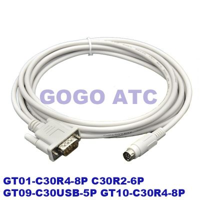 GOGOATC คุณภาพสูงหน้าจอสัมผัส PLC แท้ดั้งเดิม C30R2-6P GT01-C30R4-8P วาล์ว GT10-C30R4-8P GT09-C30USB-5P