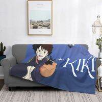 （Contact customer service for customizable blankets）Anime Kikis Delivery Service Cute Wool Blanket Daughter Super Soft Blanket Sofa Bedroom Blanket(Coral plush blankets in stock)