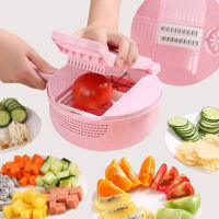 15 In1 Vegetable Cutter Grater Slicer Carrot Potato Peeler Cheese Onion Steel Blade Kitchen Accessories Fruit Food Cooking Tools