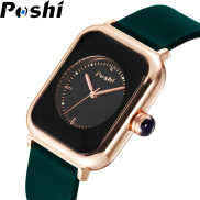 đồng hồ đeo tay nữ POSHI Size nhỏ đẹp, dây da cực