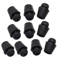 10Pcs Car Door Shock Absorbing Gasket Black Rubber Pads Car Door Dampers Sticker Car Door Accessories Drop shipping