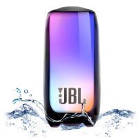 ลำโพงบลูทูธแบบพกพา JBL Pulse5ลำโพงสีสันสดใสซับวูฟเฟอร์เครื่องเสียงตั้งโต๊ะสีดำ