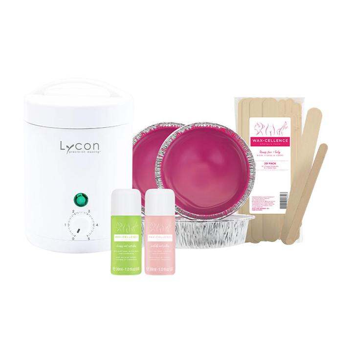 LYCON WaxCellence Deluxe Home Waxing Kit Lazada Singapore
