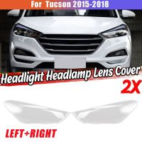 Left Front Headlight Cover Transparent Lens Glass Lampshade Shell for Hyundai Tucson 2015-2018 Car Head Light Cover Parts