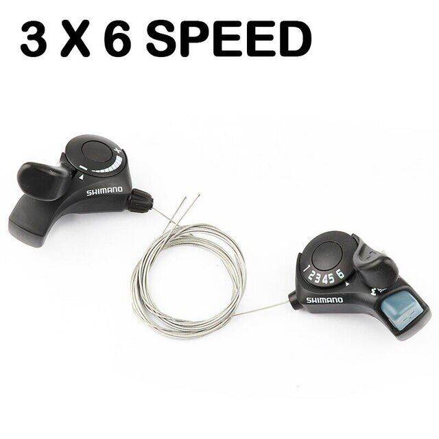 Shimano Tourney Sl Tx30 Shifter 3x6s 3x7s 18 Speed 21 Speed Mtb Thumb Gear Shift Lever Set