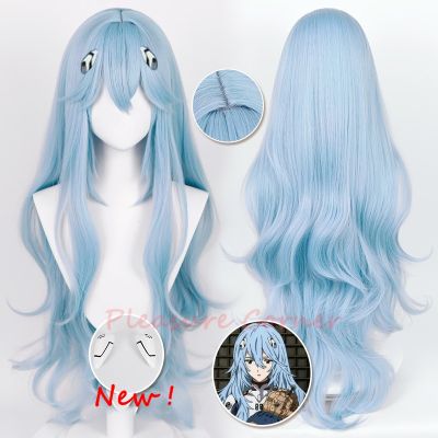 New Rei Ayanami Cosplay Wig EVA Cosplay Women Long Blue Wig Anime EVA Cosplay Wigs Heat Resistant Synthetic Pre Styled Wig
