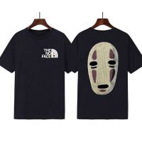 Anime Spirited Away T-shirts Japanese Manga No Face Man Graphic T Shirt Mens Women Fashion Casual Oversized Tshirt Streetwear