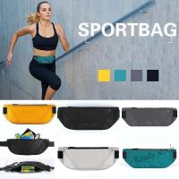 【Ready Stock】 ♚﹍ C23 2020 Waterproof Sport Runner Waist Bum Bag Running Jogging Belt Pouch Zip Fanny Pack