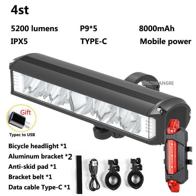 lz-recarreg-vel-5-led-front-bike-light-lanterna-prova-d-gua-para-bicicleta-farol-5200lm-acess-rios-para-l-mpadas-8000mah