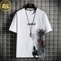 ?BIL เสื้อยืดผู้ชาย เสื้อยืดถูกๆ  Short Sleeve T-Shirt Mens 2021 Summer New Fashion Tops เสื้อเชิ้ตผู้ชาย พร้อมส่งทุกวันจร้า