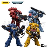 JOYTOY 1/18ตุ๊กตาขยับแขนขาได้ (4ชิ้น/เซ็ต) ชุดตัวต่อ40K โมเดลเคลื่อนไหว Gratis Ongkir