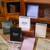 2023-2024 Calendar 2023-2024 Calendar New Desk Calendar Simple Solid Color Desk Calendar Ins Mini Desktop Calendar Paper Desk Note Calendar Dual Daily Scheduler Table Planner Office Decorations Desktop Organizer Minimalist Calendar