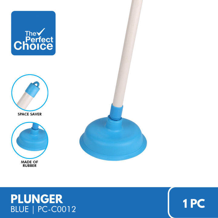 The Perfect Choice Plunger Powerful Suction Clears Clogged Toilets