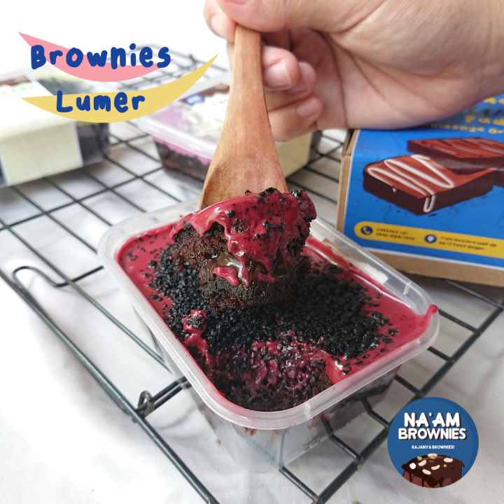 BROWNIES KUKUS LUMER MINI UKURAN 200ML Lazada Indonesia