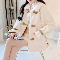 【YD】 Ropa Mujer Korean Fashion Sheep Wool Coat All-Match Womens 2023 Soft Warm Jacket Sheepskin