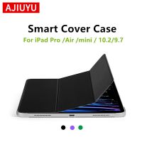 AJIUYU Smart Cover For iPad Pro 11 12.9 inch Air 4th 5th 3rd 2 Case ipad 9.7 10.2 7th 8th 9th 10th mini 6 5 4 7.9 Hard Shell PU Cases Covers