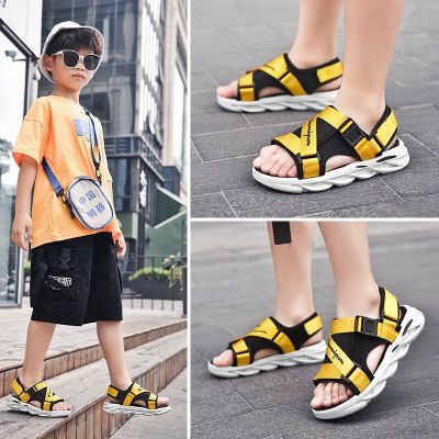 【Ready】🌈 Childrens -mat popular s casl summer new primary sool students sports -slip shoes boys nme y cool