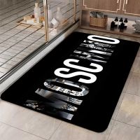 M-moschino Welcome Mat Home Rugs Entrance Doormat Custom Washable Non-slip Kitchen Rug Living Room Mats Carpets Carpet Bath Foot