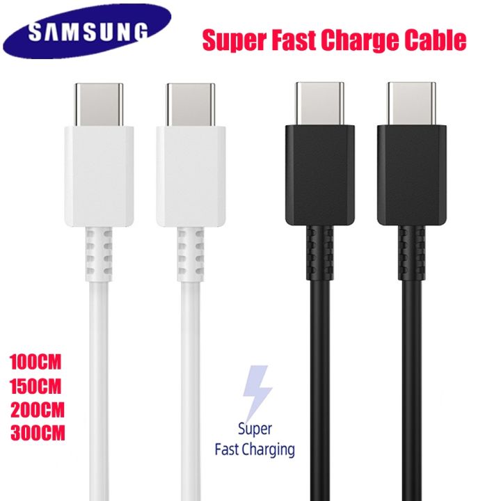 Official Samsung Galaxy S22 S21 5G /Ultra 25W USB-C Charging & Data Sync  Cable
