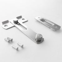 【CW】 Durable Barn Sliding Door Buckle Latch Lock with Mounting Screws for Window