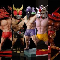 Spot parcel post Big Muscle Bully Slag Muscle workout Zaku Evangelion -Luminescence GANSO Cow toy Statue 01 Model