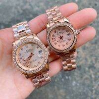 นาฬิกาข้อมือrolex- นาฬิกาสายเลส​  - มีช่องบอกวันที่​ - ขนาดหน้าปัด​ 30:34 mm สินค้ามีถ่าน ผ้าเช็ด ถุงผ้าแถมให้นะค่ะ