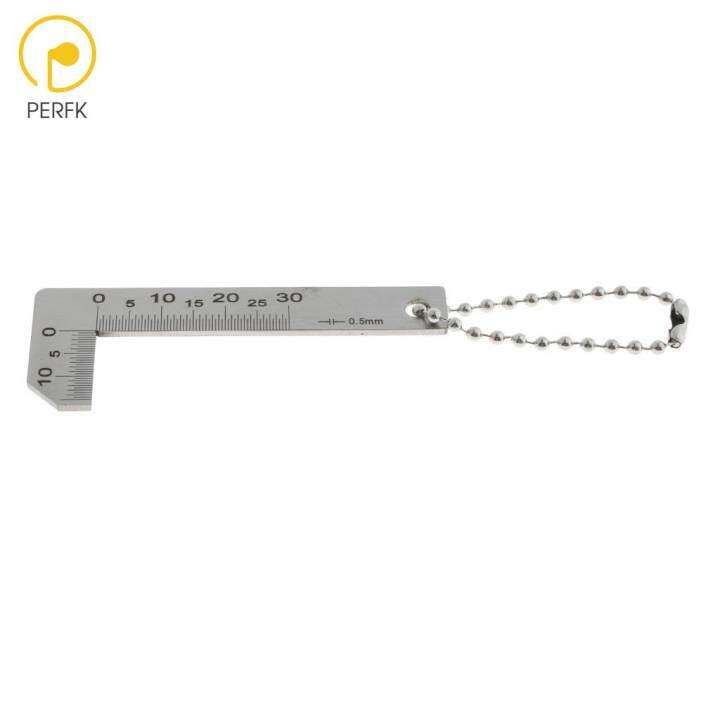 Perfk Pipe Welding Cutting Chamfer Gauge Stainless Steel Inspection