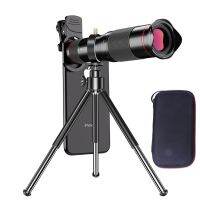 Tongdaytech 48X Mobile Phone Camera Lens 4 IN 1 Telescope Zoom Macro Lentille Fish Eye Lens for Iphone Samsung Xiaomi Smartphone