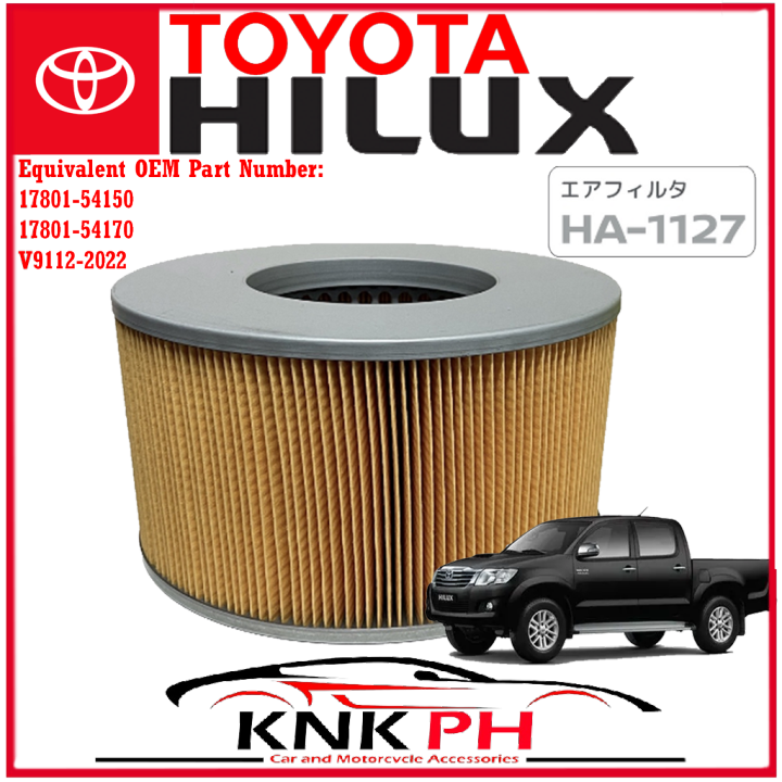 TOYOTA Hilux 4X2 3.0L Dsl LN145 (20042007) KOJI Air Filter Element