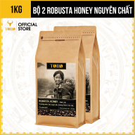 [1KG] Bộ 2 Cà Phê Bột Toro Robusta Honey Nguyên Chất 100% 500GR Gói TORO FARM thumbnail