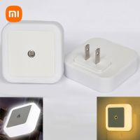 Xiaomi Home Night Light With EU/US Plug Switch LED Night Lamp Wall Lights For Home WC Bedside Lamp For Hallway Pathway 220V Night Lights