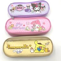 【6】 Cross-border cute Kulomi double-layer stationery bag pudding dog pencil rabbit Sanrio storage