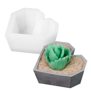 Potted Plants Shape 3D Silicone Mold