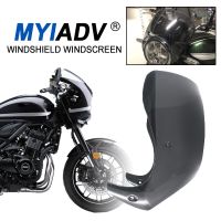 ไฟหน้ากระจกบังลมสำหรับ Kawasaki Z900RS Cafe Racer 2018 2019 2020 2021 2022ฝาครอบที่เบนทางลมกระจกรถจักรยานยนต์