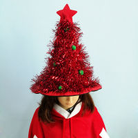 หมวกต้นคริสต์มาสไฟ LED หมวกคริสต์มาสหมวกเด็กตกแต่งวันหยุดของขวัญปีใหม่บ้าน Noel Navidad PARTY Supplies