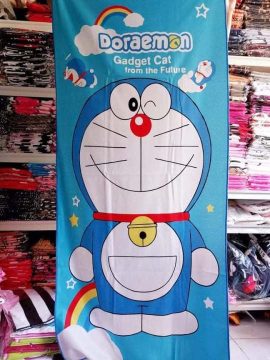 Doraemon Yayamanin Bath Towel Lazada Ph 