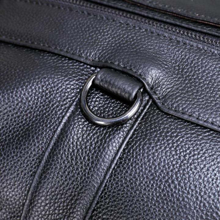 zongsheng-กระเป๋าถือหนังแท้สำหรับนักธุรกิจผู้ชาย-กระเป๋าหิ้วกระดาษ-a4สำหรับเดินทางขนาด14นิ้วกระเป๋าหิ้วสำหรับผู้ชายกระเป๋าสะพายไหล่แล็ปท็อป