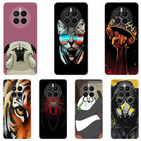 เคสซิลิโคนนิ่ม TPU 50เคสโทรศัพท์สำหรับ Huawei เมทพร้อมฟิล์มกันรอยกันกระแทกโค้ง