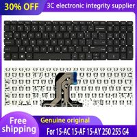 New Keyboard For Laptop For HP Pavilion 15-AC 15-AF 15-AY 15-BA 15-BF 250 255 G4 TPN-C125 C126 US Keyboard Black