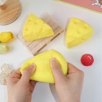 1/2/3pcs Children Adults Squeeze Toys Stress-relieving Simulation Cheese Pinch Fun Prank Toys Decompression Creative Small Toys