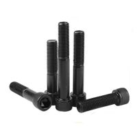 ❇ 1pcs M10x260mm black color Allen screw inner hexagon Knurled lengthing bolt machine nail 12.9 grade carbon steel TYPE655