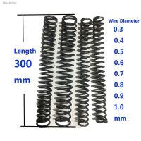 ♚№ Spring Length 300mm Wire Diameter 0.3/0.4/0.5/0.6/0.7/0.8/0.9/1.0mm Y-type Compression Spring 65 Manganese Steel Pressure Spring