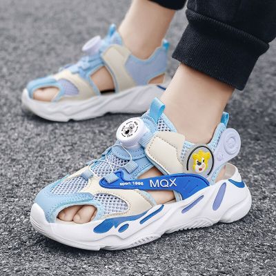 Children Sandals Fashion Sandals for Boy Girls Breathable Mesh Kids Shoes