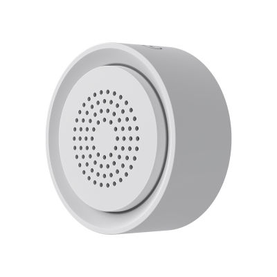 3 In 1 Tuya WiFi Siren Alarm Linkage With Temperature Humidity Sensor Security Anti-theft Sound Detector For Alexa Google Home
