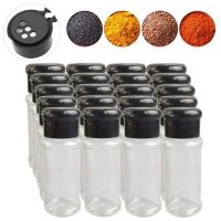 hotx【DT】 Spice Bottle Pepper Seasoning Jar 100ml Barbecue Condiment Gadgets Powdered Ingredients Bottling