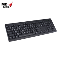 คีย์บอร์ด ใช้งานทั่วไป ราคาเบามือ Keyboard MDTech รุ่น KB-674