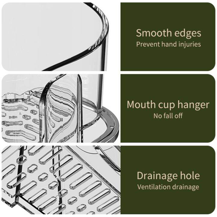 ติดผนังผู้ถือแปรงสีฟันทนทานห้องน้ำชั้นเก็บอุปกรณ์อาบน้ำกาวในตัวออแกไนเซอร์ชั้นวางล้างถ้วยชุดอุปกรณ์เสริม