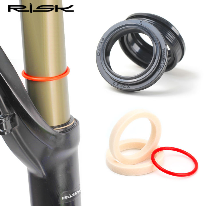 risiko-โช้คจักรยาน-debu-ซีลน้ำมันซีล323435-36มม-ส้อมจักรยานเสือภูเขาท่อด้านใน-สำหรับจักรยานเสือภูเขา