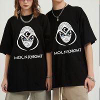 Moon Knight Tshirt Marc Spector Khonsu T Shirt Mens Clothes 100 Pure Cotton Tee For Male Gildan